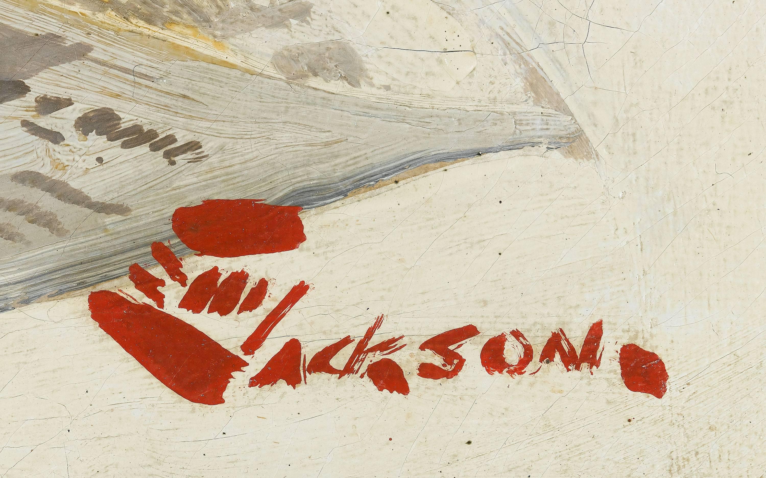 Gentleman à la culotte - Autres styles artistiques Painting par E.M. Jackson