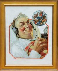 Man Listening to Jazz