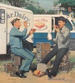 Mutually Beneficial Friendship, Saturday Evening Post cover