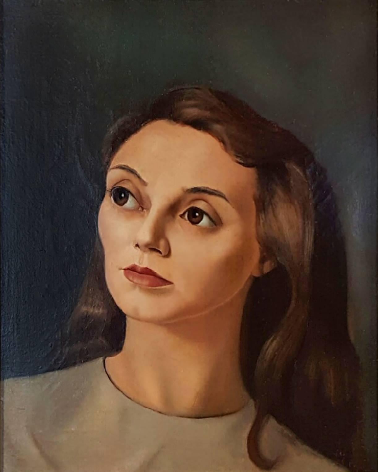 Leonor Fini Portrait Painting - Portrait de Femme