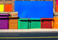 Affiches murales colorées, 42nd st. New York 
