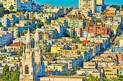 Tarda luce Russian Hill, San Francisco