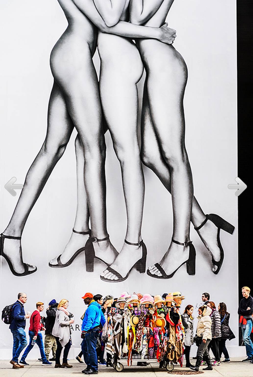 Mitchell Funk Color Photograph - Fifth Avenue Legs 