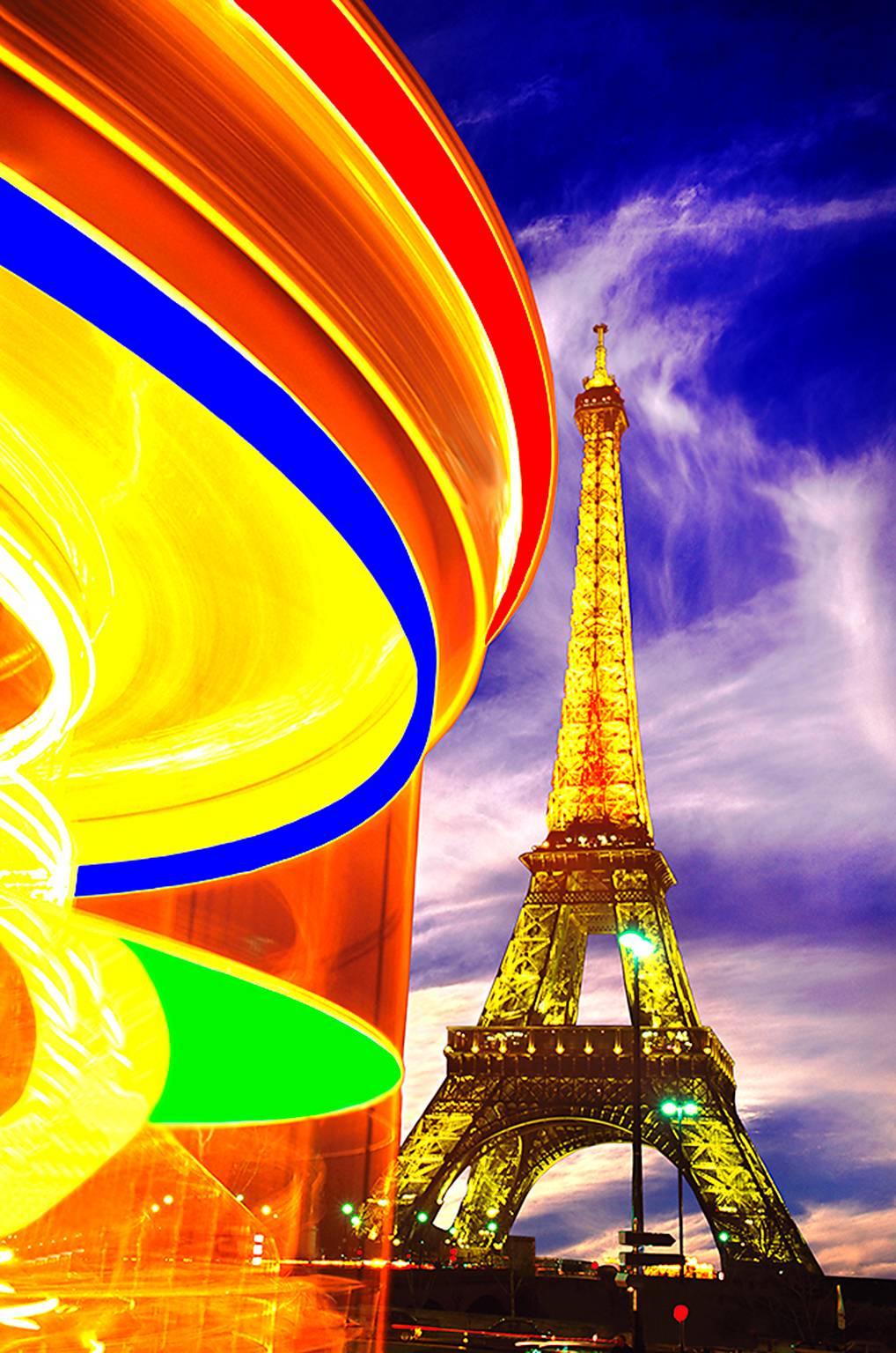 Colorful Eiffel Tower