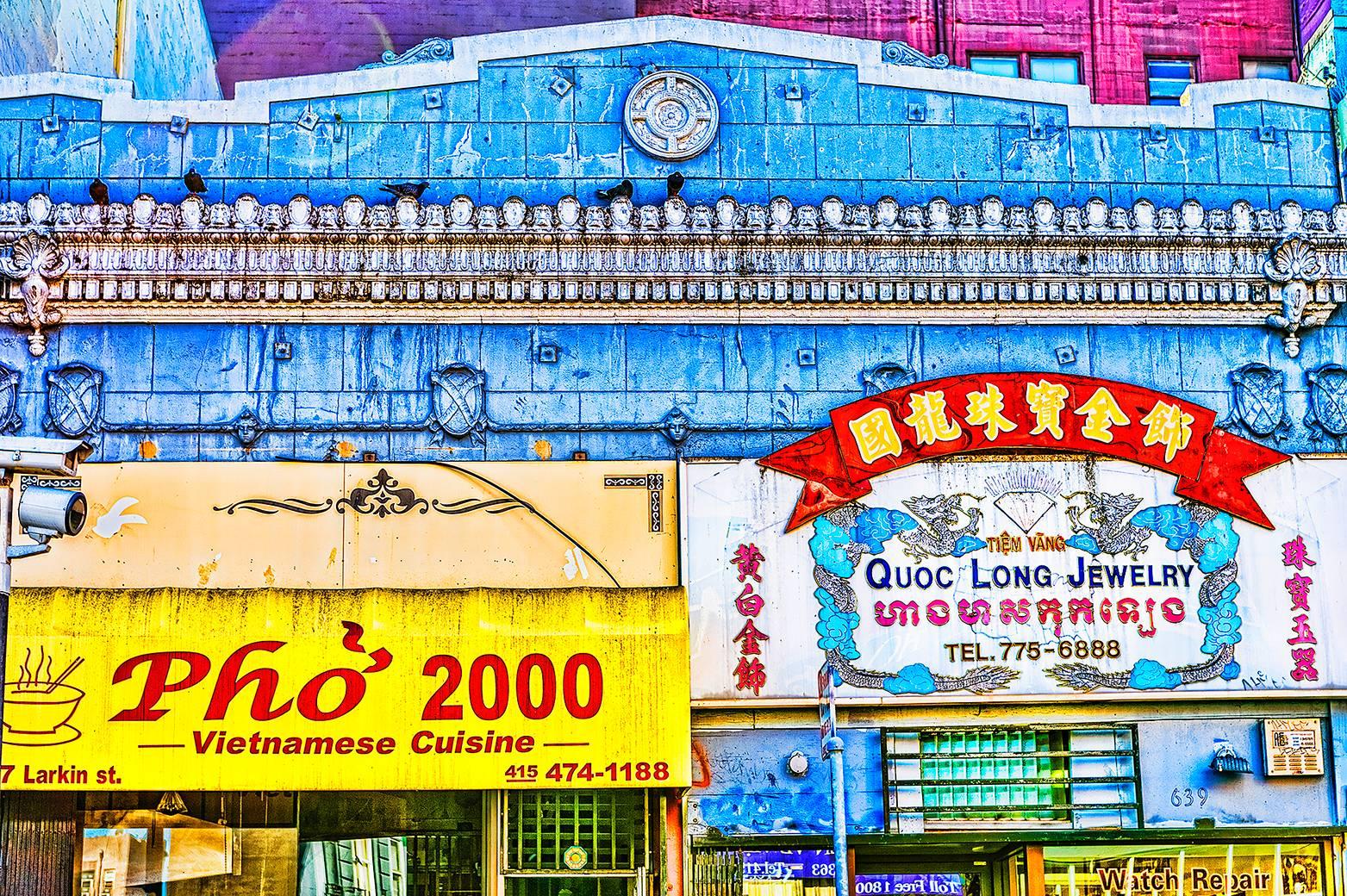 Chinesische Stadt San Francisco  - Straßenfotografie von  Mitchell Funk 