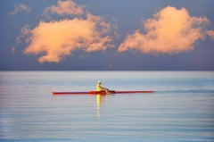  Single Scull  East Hampton,  Nature Photography by Mitchell Funk