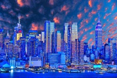 New York Skyline  Phenomenon Photograph