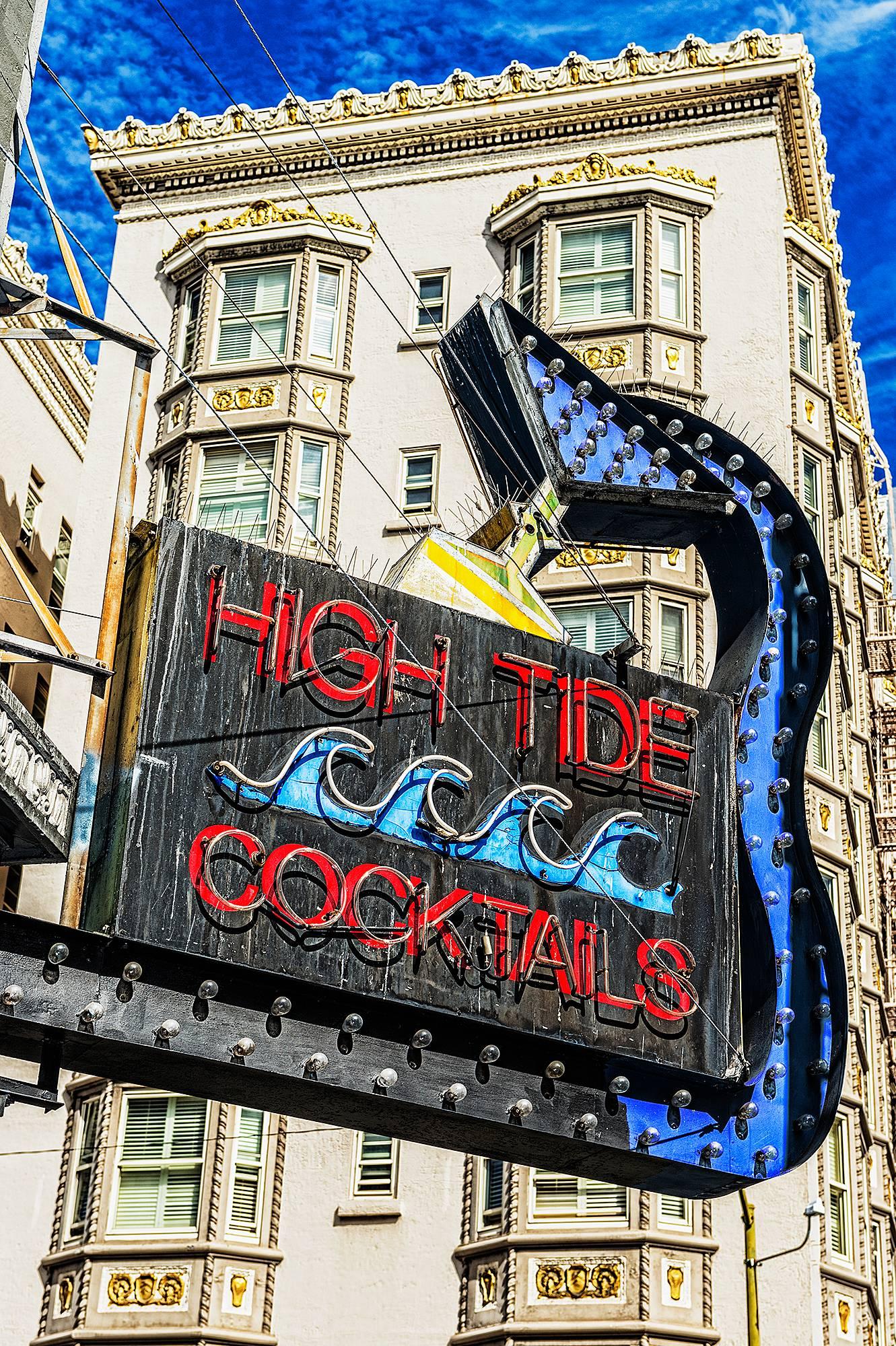 Mitchell Funk Color Photograph - Cocktails  San Francisco 
