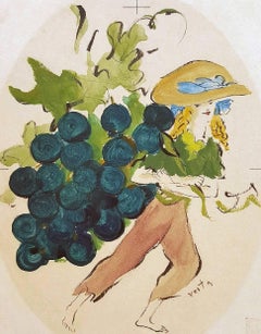 Girl with Grapes 