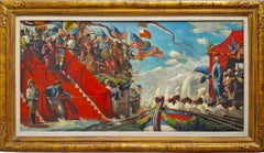 George Washington Marine Procession New York Präsidentschafts inauguration, Life Mag