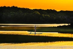 Girl in East Hampton Pond