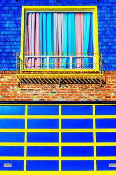 Blue and Yellow Wall 