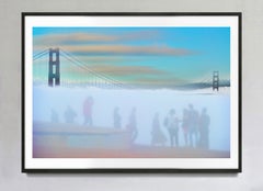 Golden Gate Bridge Lost In The Fog, Fine Art Print Hahnemuhle Paper Baryta