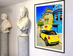 Rangée de maisons victoriennes, tirage photographique en couleur, signé, édition limitée à 15 exemplaires