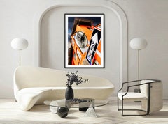 Abstract View of San Francisco House, Color Photography, Signed, 3/15
