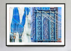Manhattan Bridge Abstract Photography, Signed, 3/15, Hahnemühle Print