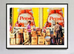 Vintage Pepsi Sign at Grocery Store, NYC, Fine Art Color Photo, Signed Edition