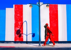 Colorful Wall in Downtown Las Vegas, Signed Photography Print 3/15