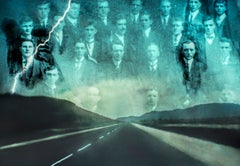 „Road Back To Past“ – Konzeptfoto, Kunstdruck auf Hahnemühle-Baryta-Papier