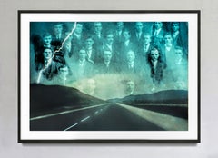 „Road Back To Past“ – Konzeptfoto, Kunstdruck auf Hahnemühle-Baryta-Papier