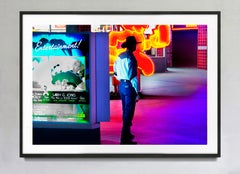 Neon Cowboy on Fremont Street, Las Vegas Signed 3/15, 29 x 43 Fine Art Print