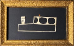 Collage, Original Artwork done at the Dawn of Minimalism. Black Mountain College