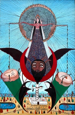 La Regina degli Spiriti - Voodoo haitiano - Reine des Esprits - Surrealismo - Firmato