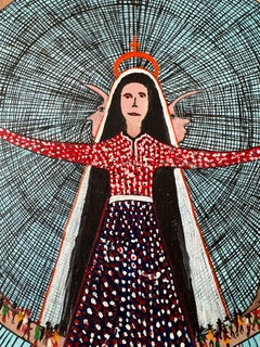 La Regina degli Spiriti - Voodoo haitiano - Reine des Esprits - Surrealismo - Firmato