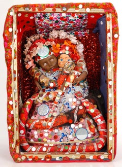 Haitian Vodou Shine Damballa and Damballa Flambeau Mixed media