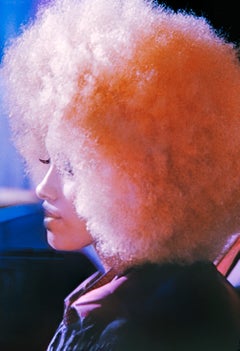 Acconciatura afro bionda in stile “Black Hippie”, stampa “Washington Square” – Henri Ghent, curatore