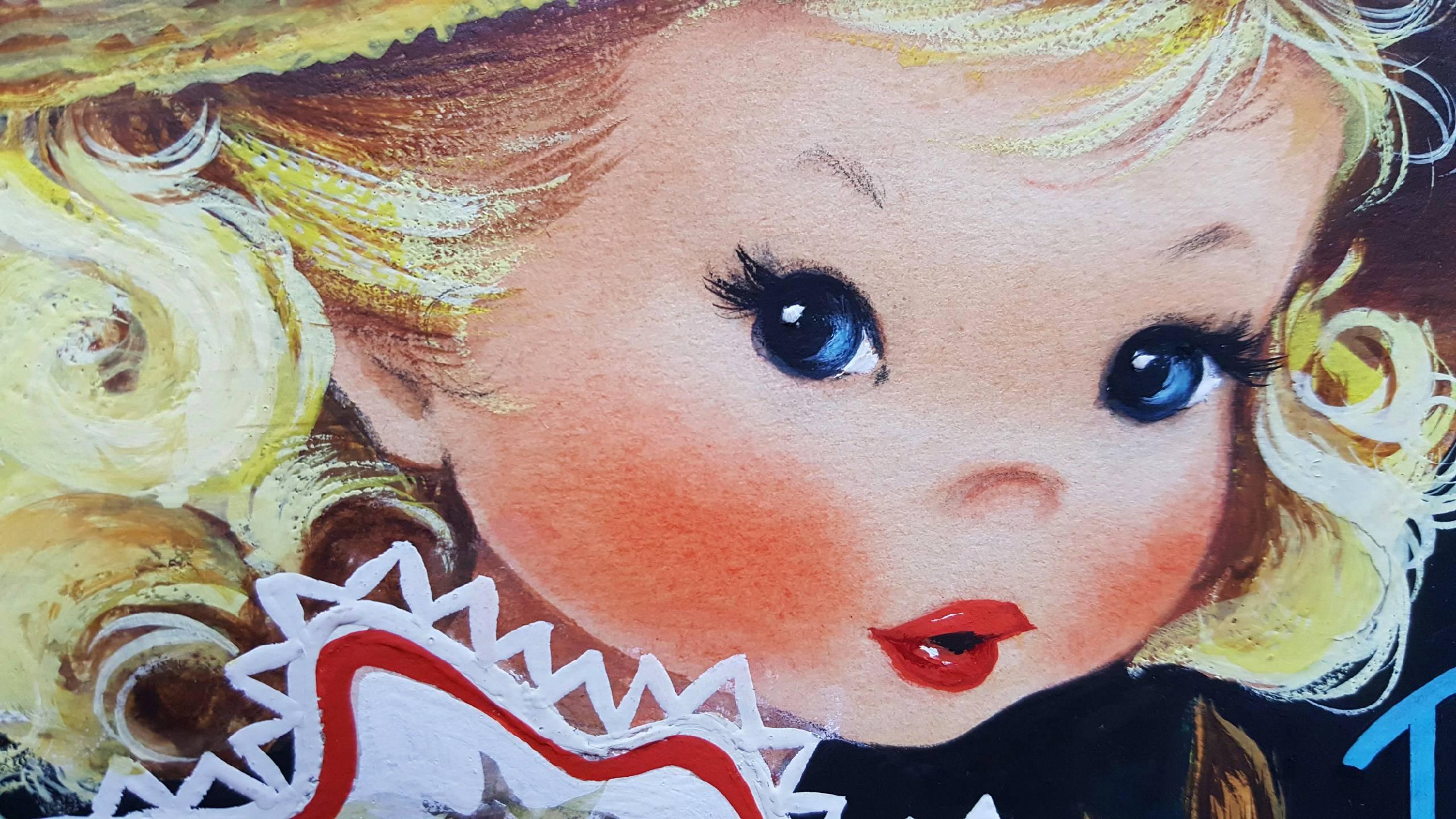 Copertina del libro di Bonnie B. A. B. - Portrait Painting Nero di Elizabeth Voss