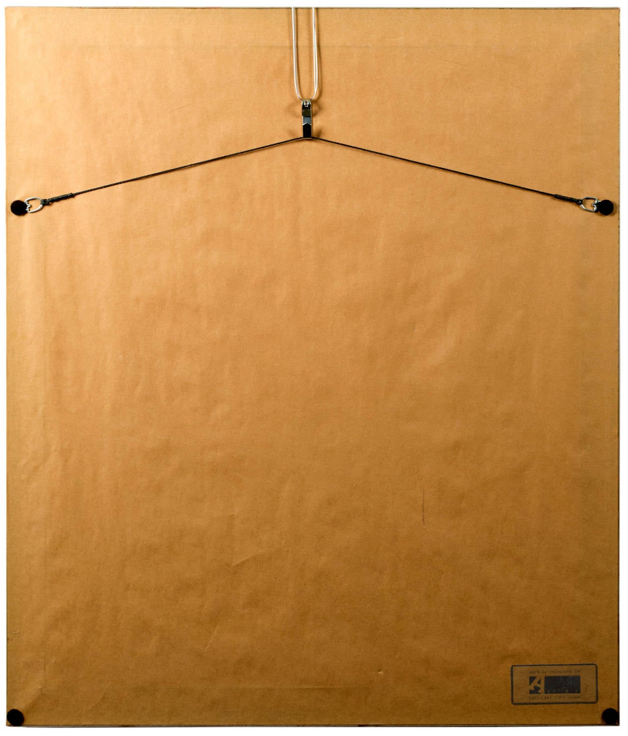 An Early Advertising Poster Promoting Mormon/LDS Church Garments 1