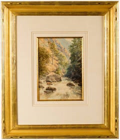 Vintage Mountain Stream