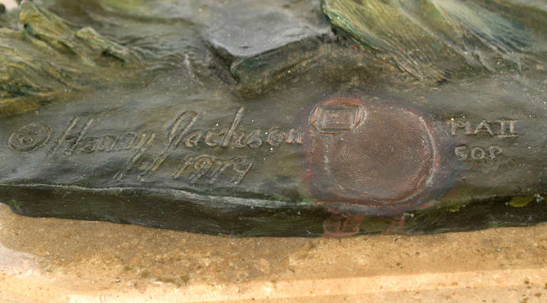The Marshal by Sculptor Harry Jackson For Sale 1