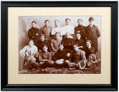 Early photograph of University of Utah Football Team (1894) with David. O. McKay