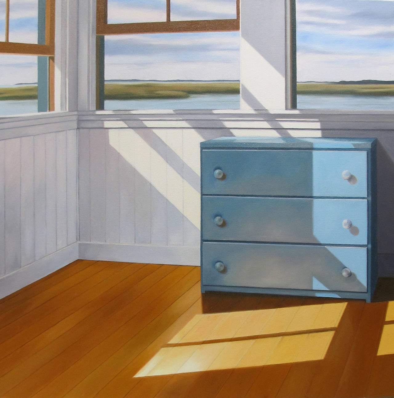 Linda Pochesci Interior Painting - The Blue Chest