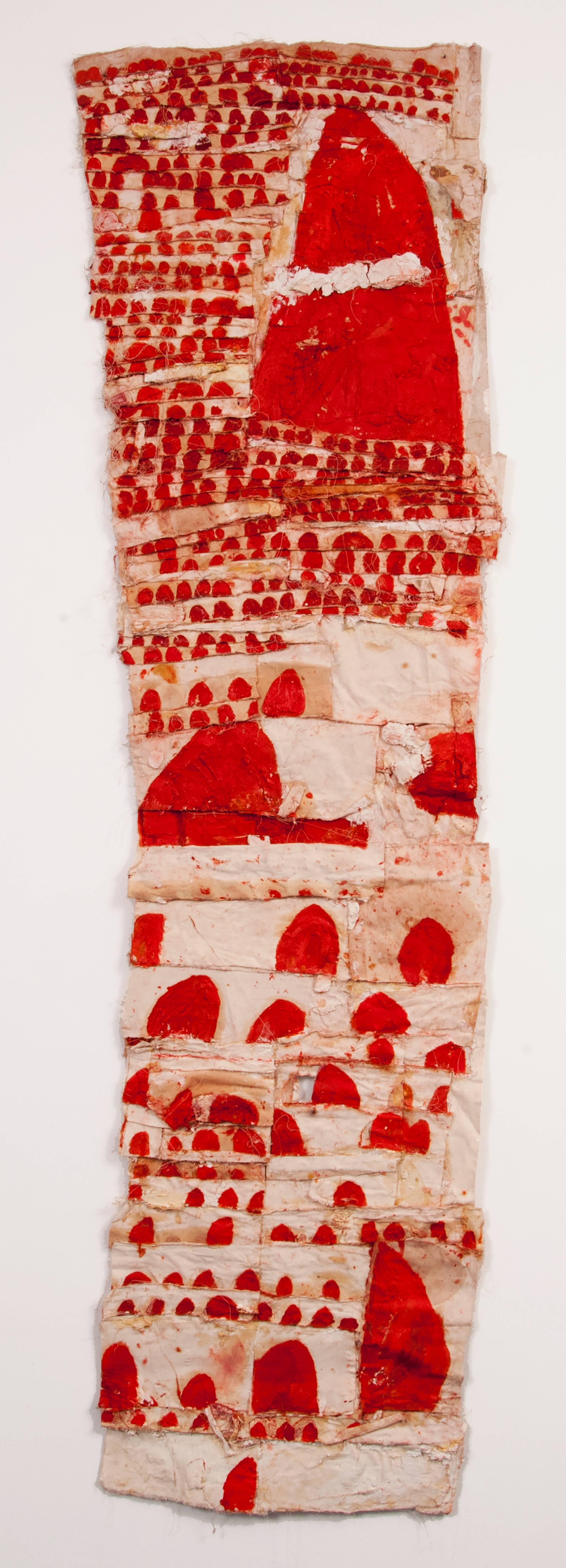 Bollenarbeit n° 107 - Mixed Media Art de Sati Zech