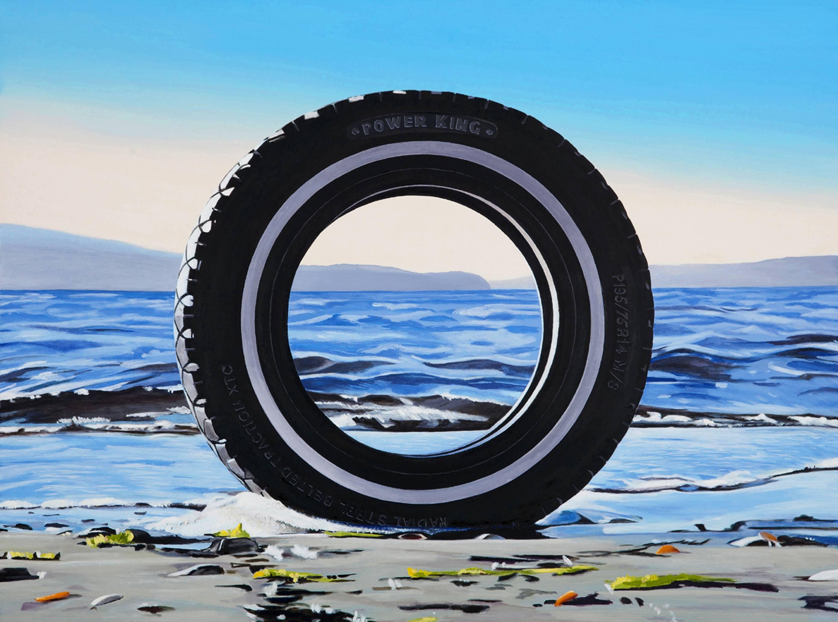 Re del potere II - Painting di Karen Hackenberg