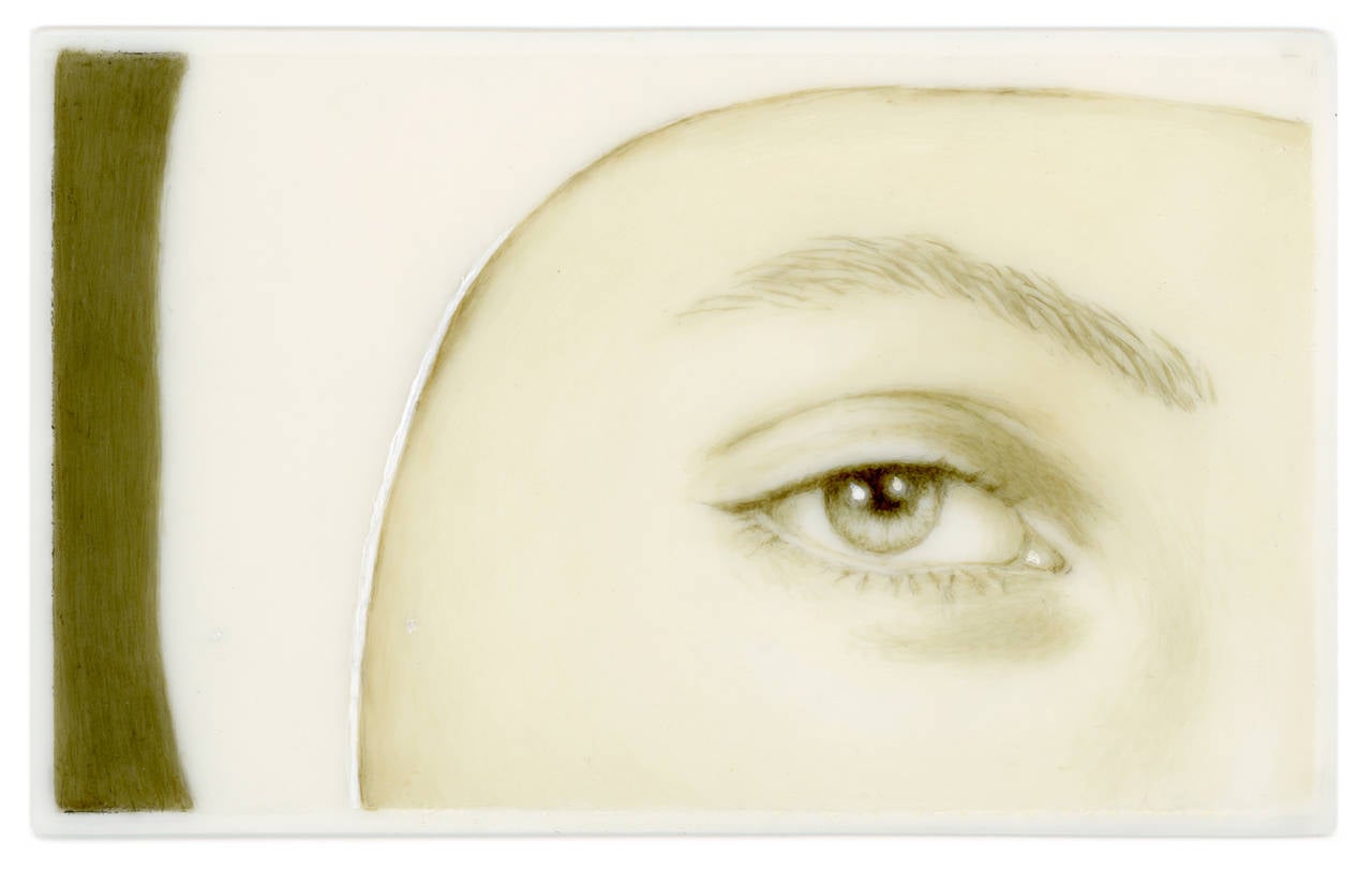 Lover's Eye III: Meret (after Man Ray) - Painting by Tabitha Vevers