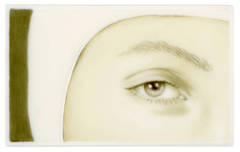 Lover's Eye III: Meret (after Man Ray)