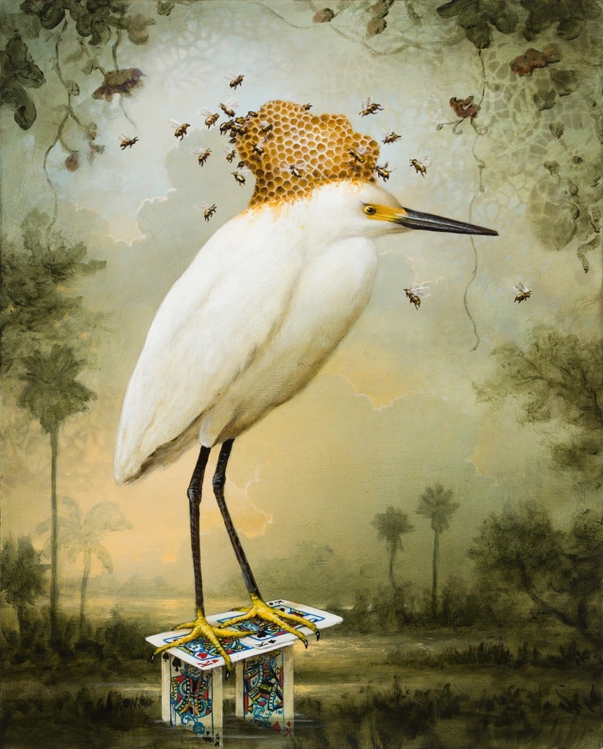 Beehive - Painting by Kevin Sloan