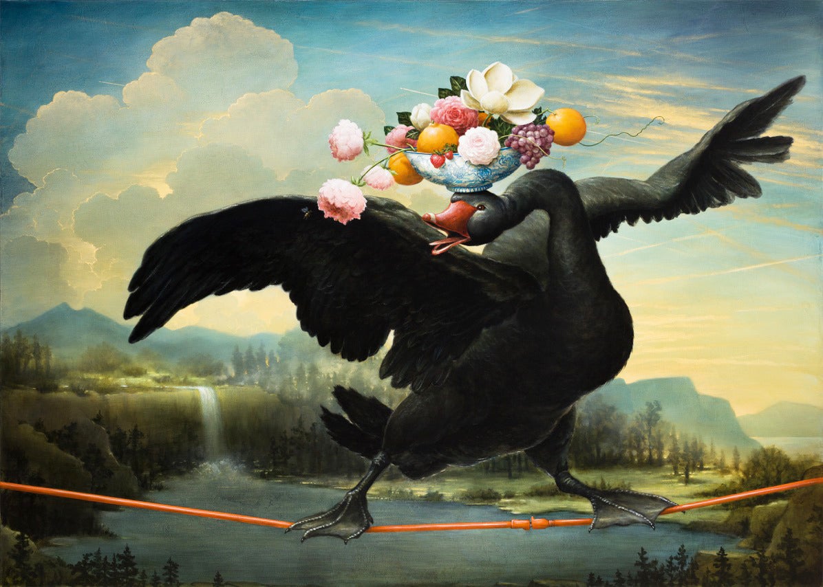 Hubris and Nemesis - Painting by Kevin Sloan