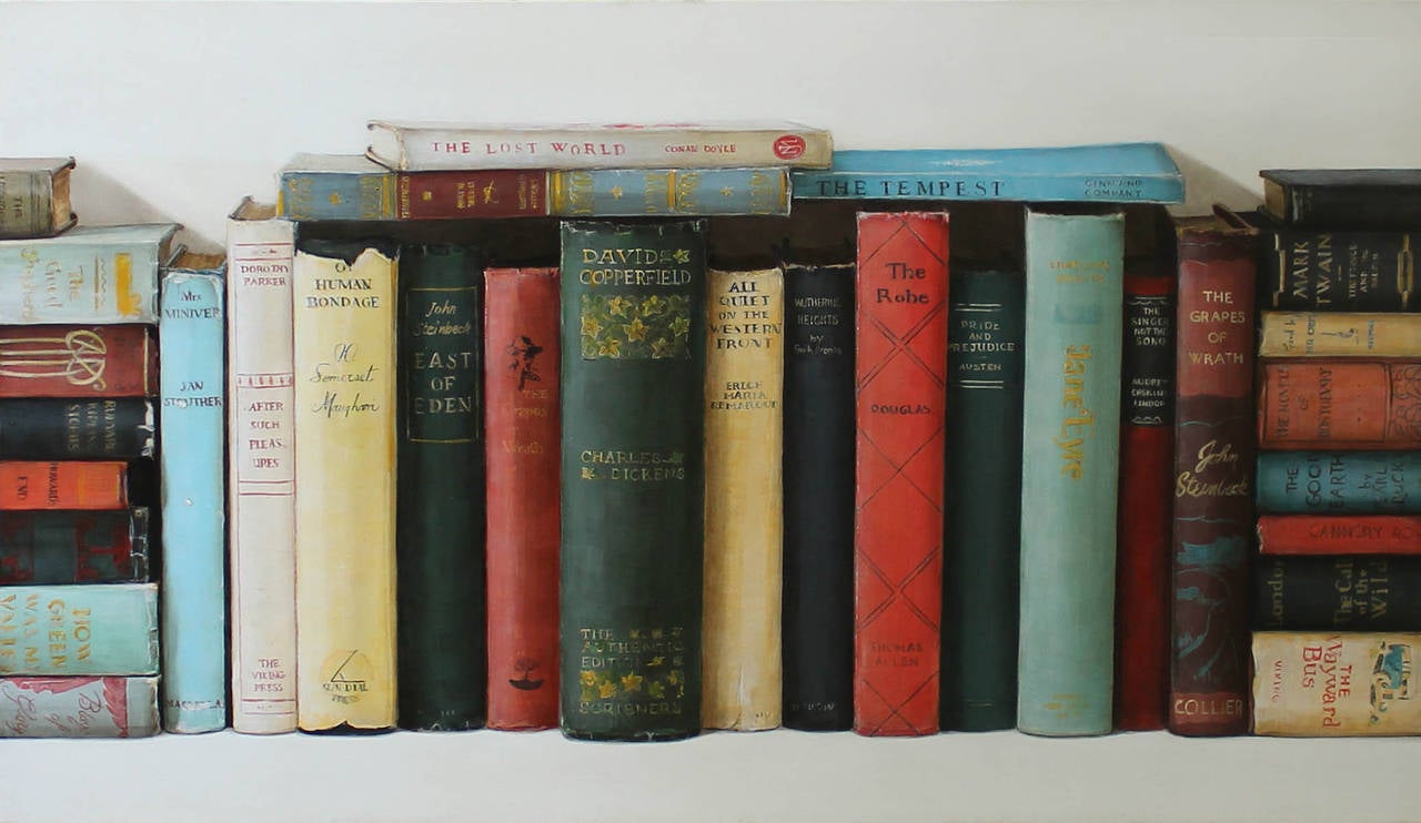 Popular Classics V - Painting by Holly Farrell