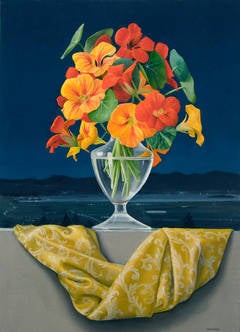 Nasturtiums over Trasimeno 3