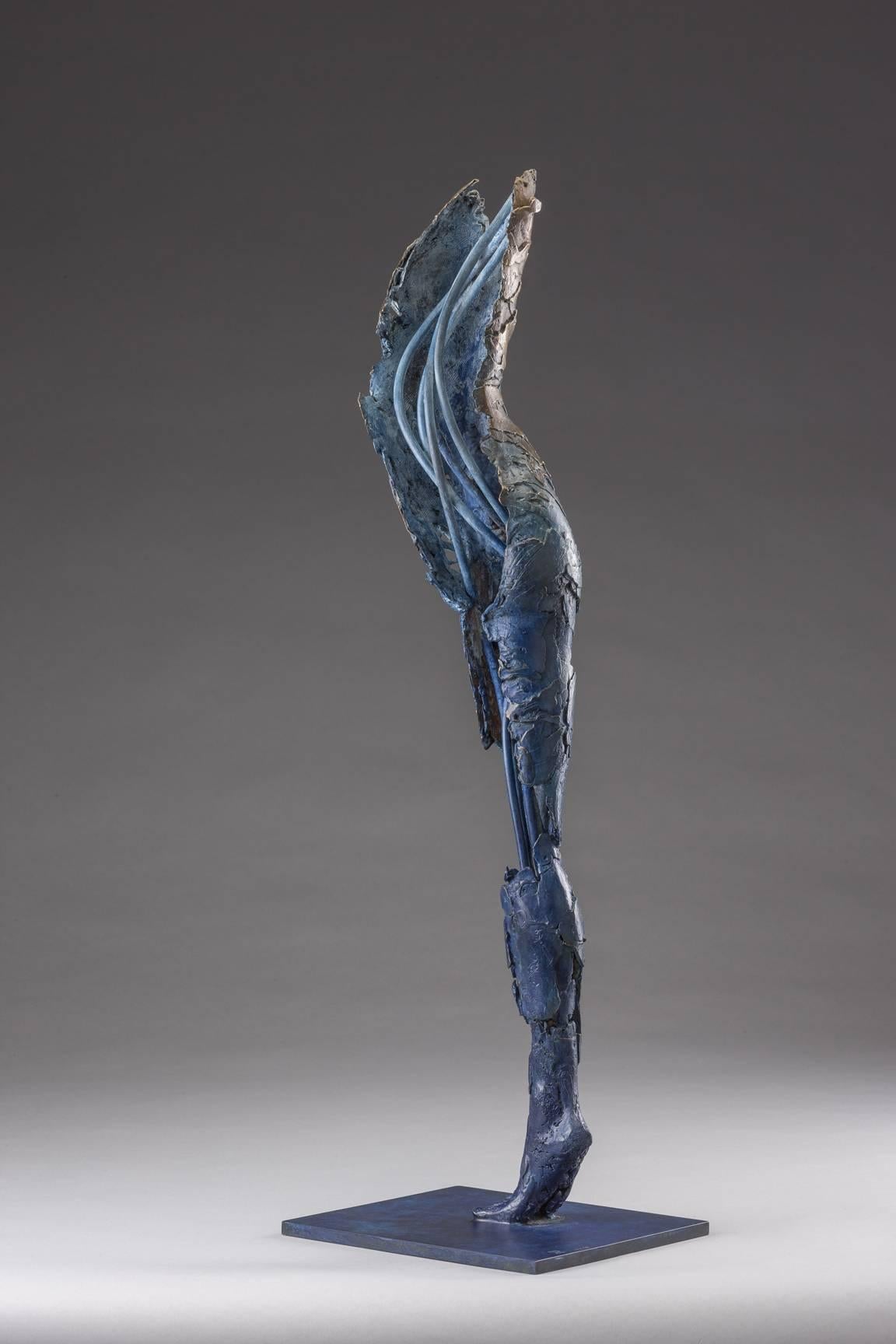 Ushabti Tefnet (Lunar Goddess of Water) - Sculpture by Blake Ward