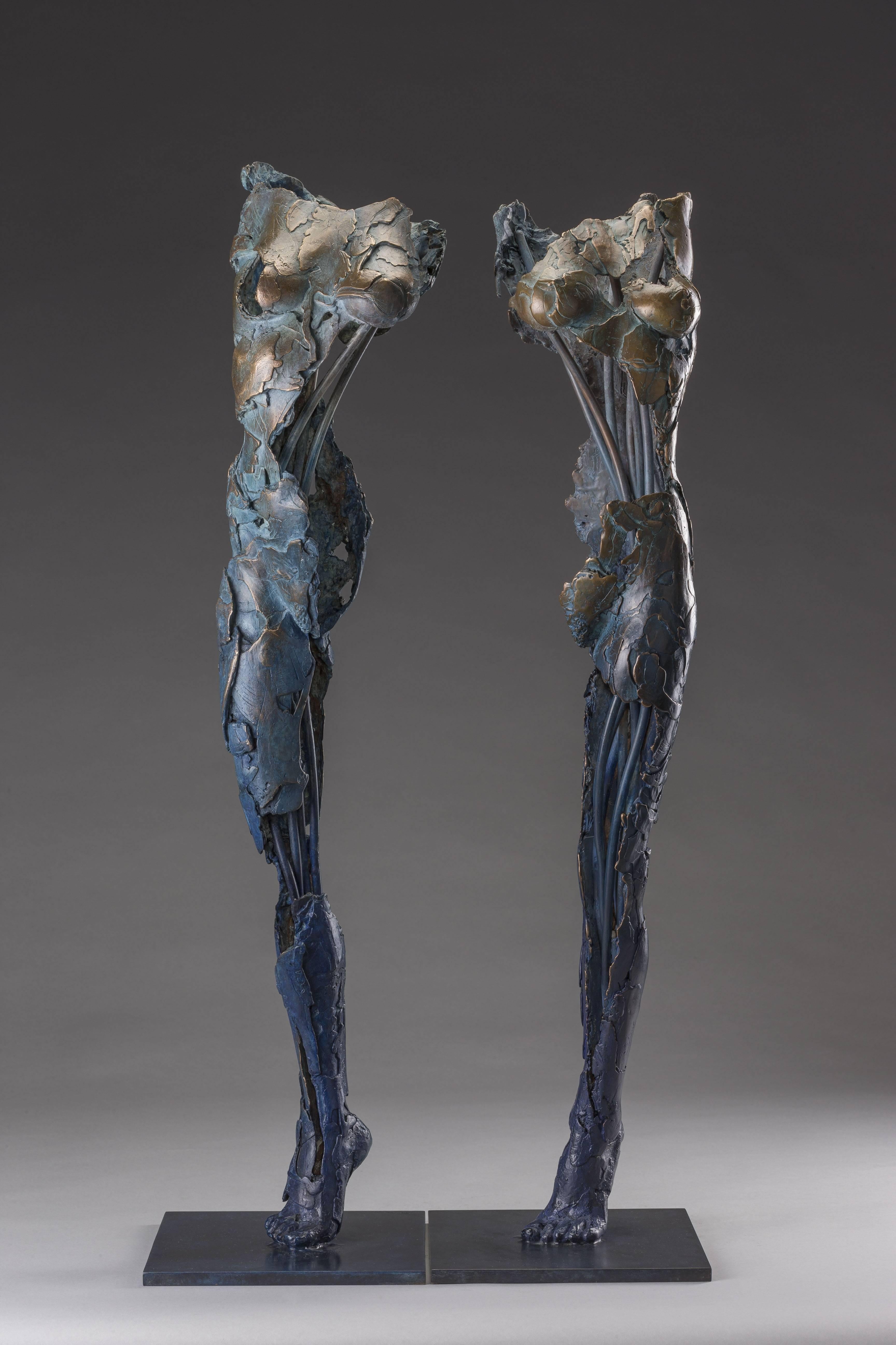 Blake Ward Figurative Sculpture - Ushabtis Hetheru & Hathor
