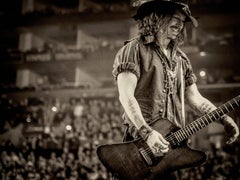 Johnny Depp in concert by Zack Whitford - Contemporary Portrait Photography