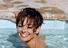Audrey Swimming