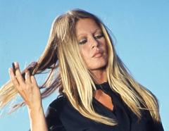 Brigitte Bardot bei den Dreharbeiten zu "Les Petroleuses", 1971