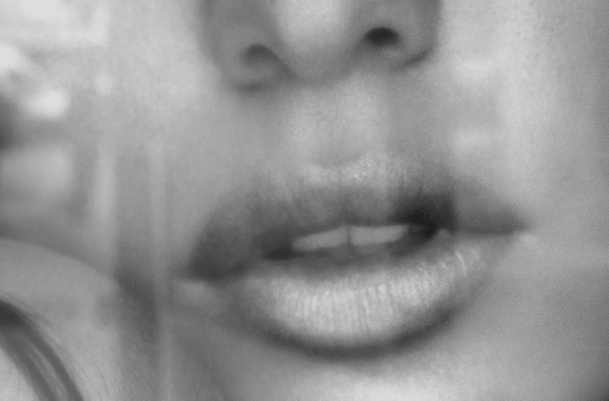 KISS (BLACK & WHITE) - Photograph by Susan Aurinko